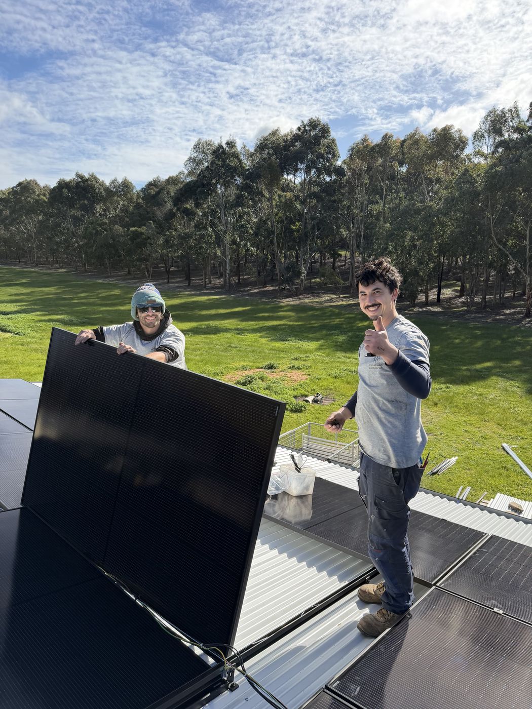 The JC Solar and Electrical team, Mount Gambier